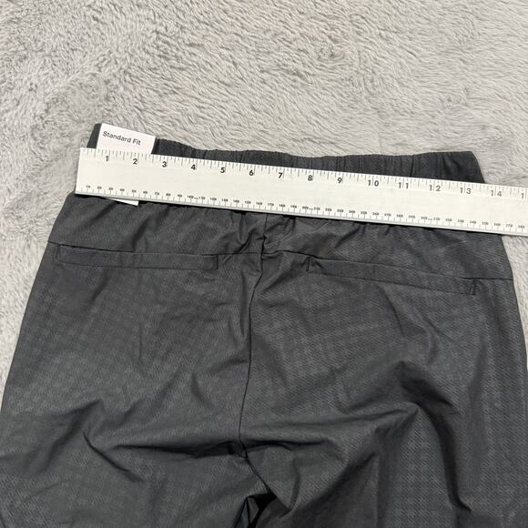 Nike Dri-FIT Golf Pants XS Womens UPF 40+ Black Houndstooth Lightweight New - Picture 9 of 12